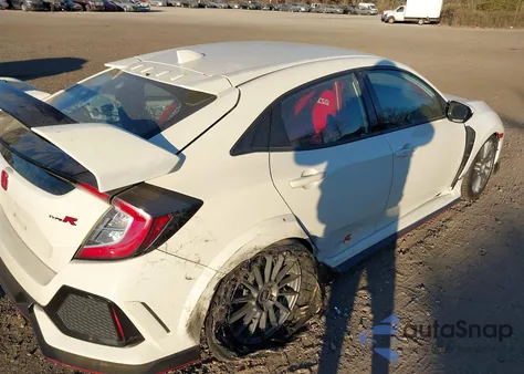 2017 Honda Civic Type R Touring from USA, damaged, VIN SHHFK8G75HU200275